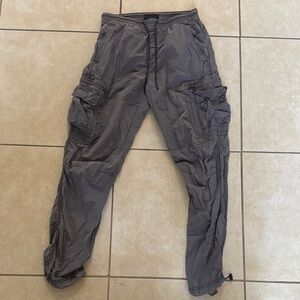 Gray Cargo Pants. “Active Utility Pant”